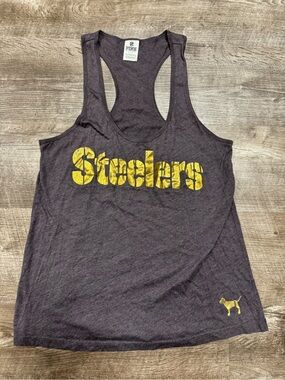 PINK By Victoria’s Secret Steelers Tank Top Size Large